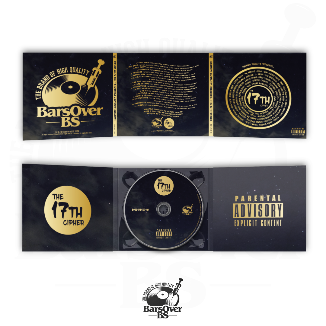 Harmoni Equality Presents The 17th Cipher (Digipak CD With Obi Strip) (Featuring Over 40 MC's) (24 Hours Only)