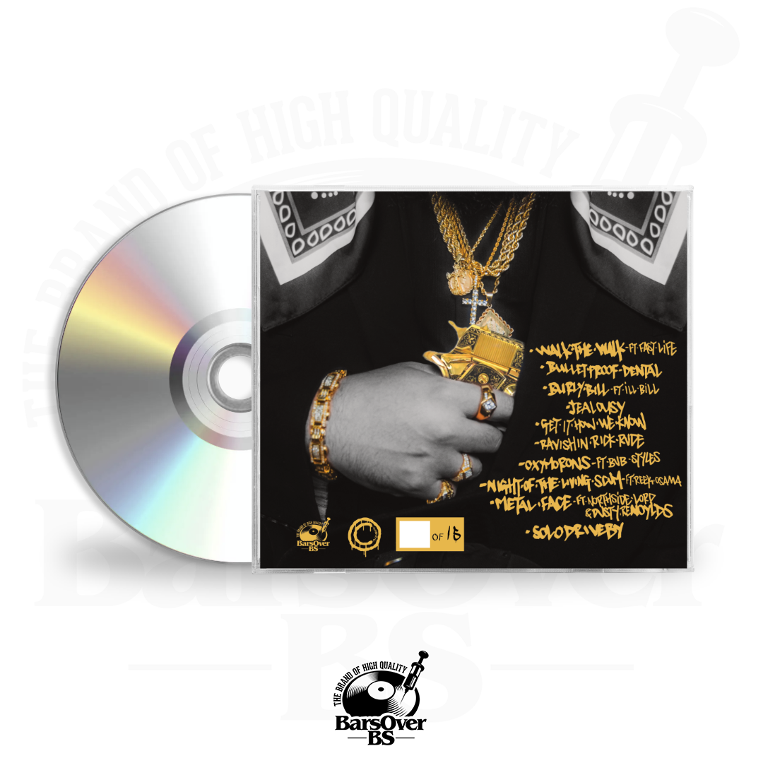 Chubs x Rob Viktum - 40 Cal Capone (Jewel Case CD) (Glass Mastered)