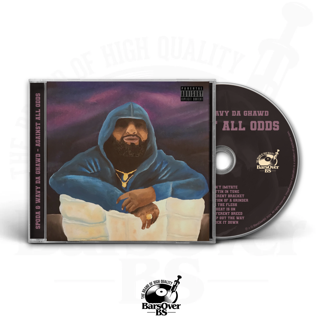 Spoda x Wavy Da Ghawd - Against All Odds (Jewel Case CD)