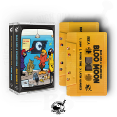 Bloo Azul x Spanish Ran - Blue Moon 2 + Blue Moon 1 (Double Cassette Tape)