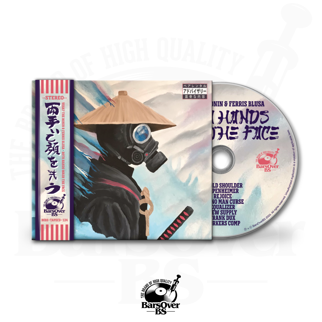 Vega7 The Ronin x Ferris Blusa - Both Hands Wash The Face (Digipak CD With Obi Strip) (Glass Mastered)