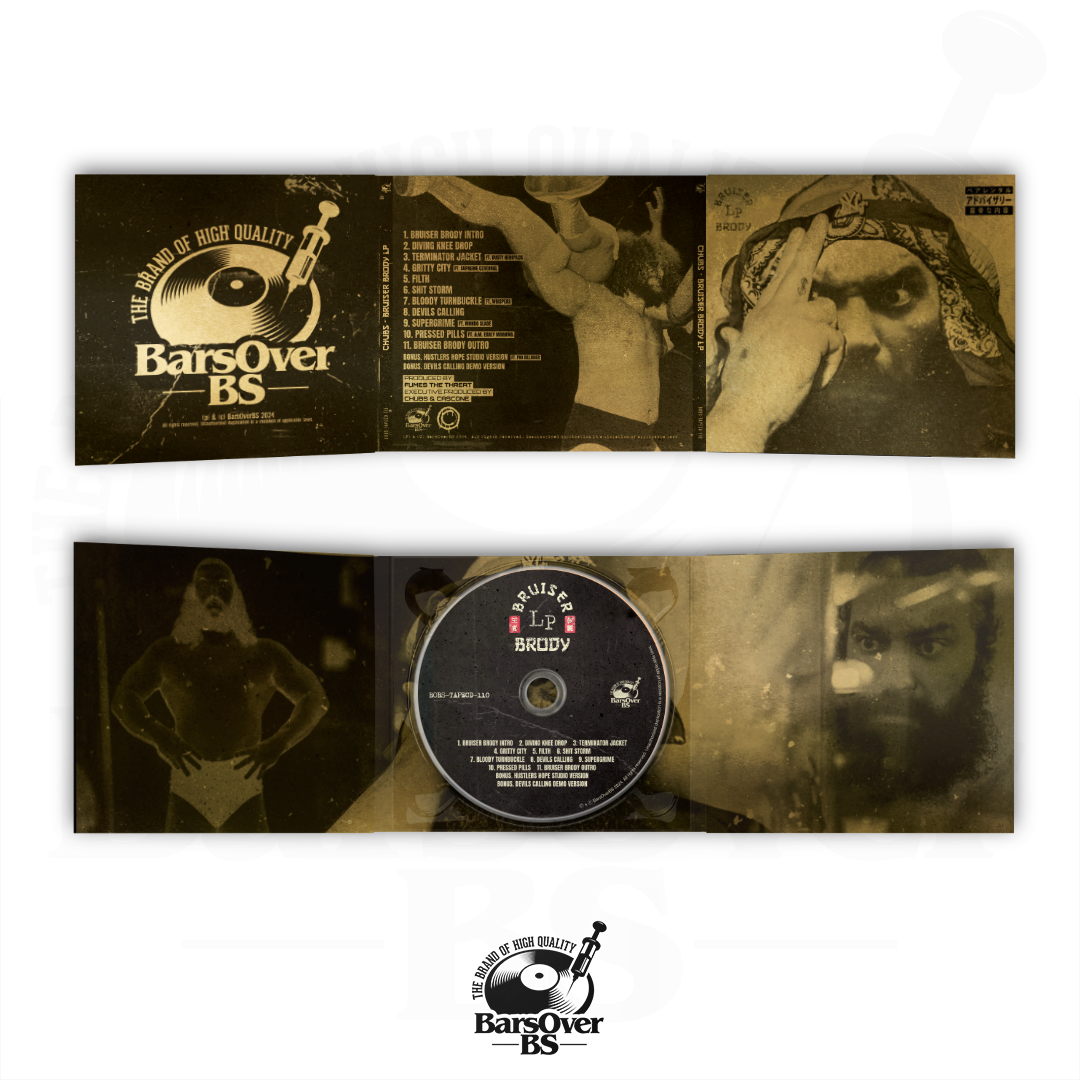 Chubs - Bruiser Brody (BarsOverBS Gold Digipak CD With Obi Strip) (ONLY 10)