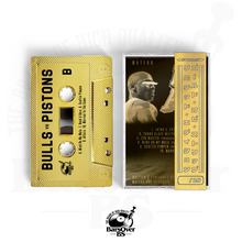 Load image into Gallery viewer, WateRR x Ty Farris - Bulls Vs Pistons (Gold BarsOverBS Cassette Tape) (ONE PER PERSON/HOUSEHOLD)
