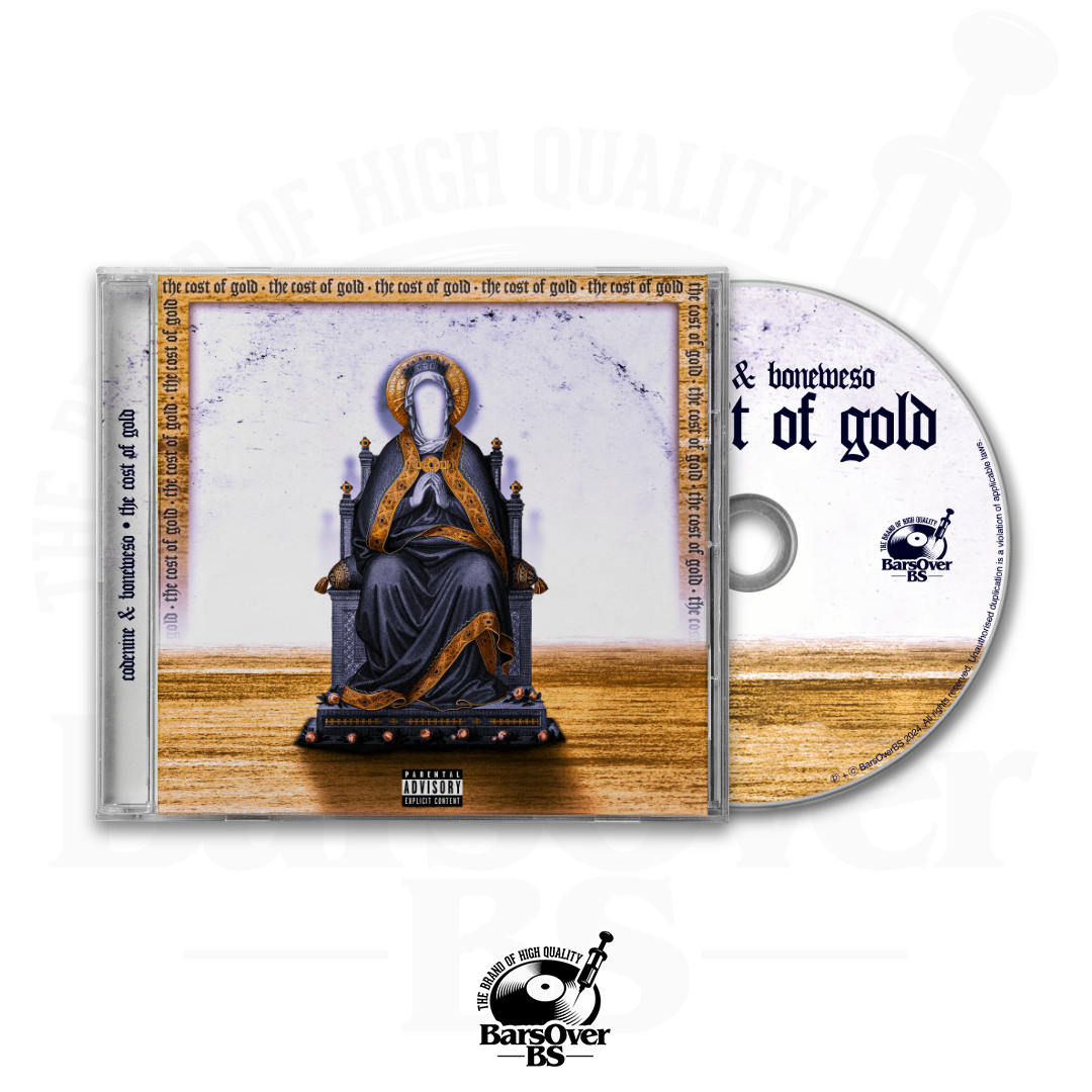 Codenine x Boneweso - The Cost Of Gold (Jewel Case CD)