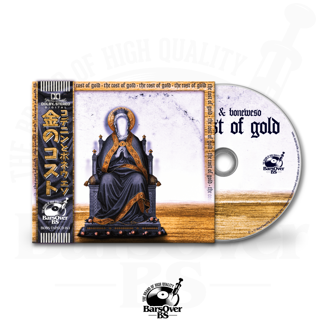 Codenine x Boneweso - The Cost Of Gold (Digipak CD) (SUPER LIMITED)