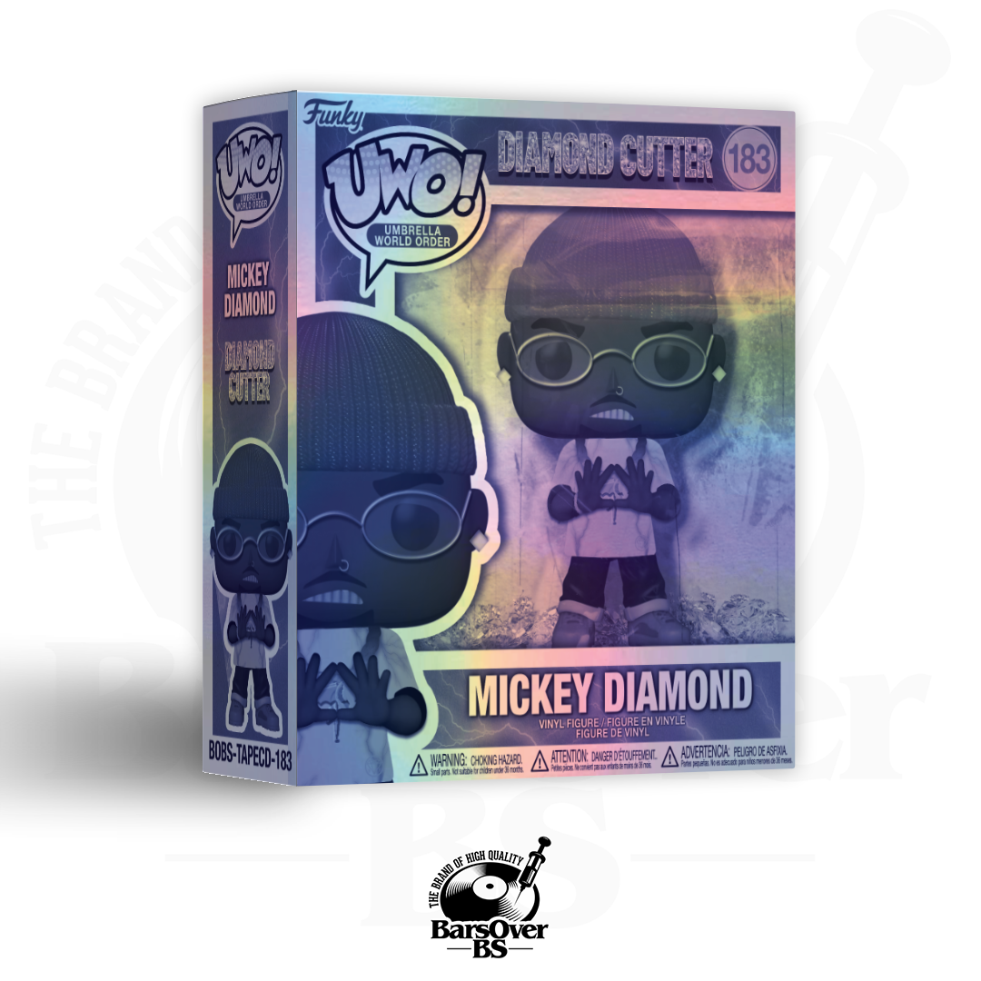 Mickey Diamond - Diamond Cutter (BarsOverBS Holographic Collectors Box) (Album Is Not Streaming) (PLEASE READ DETAILS)