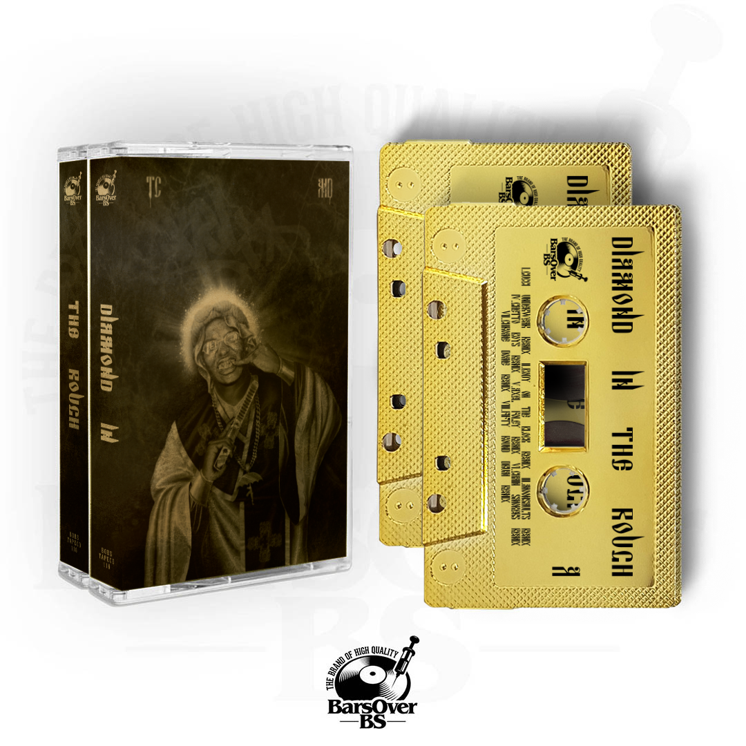 Mickey Diamond x Thelonious Coltrane - Diamond In The Rough (Gold BarsOverBS Double Cassette Tape) (Instrumentals Included)