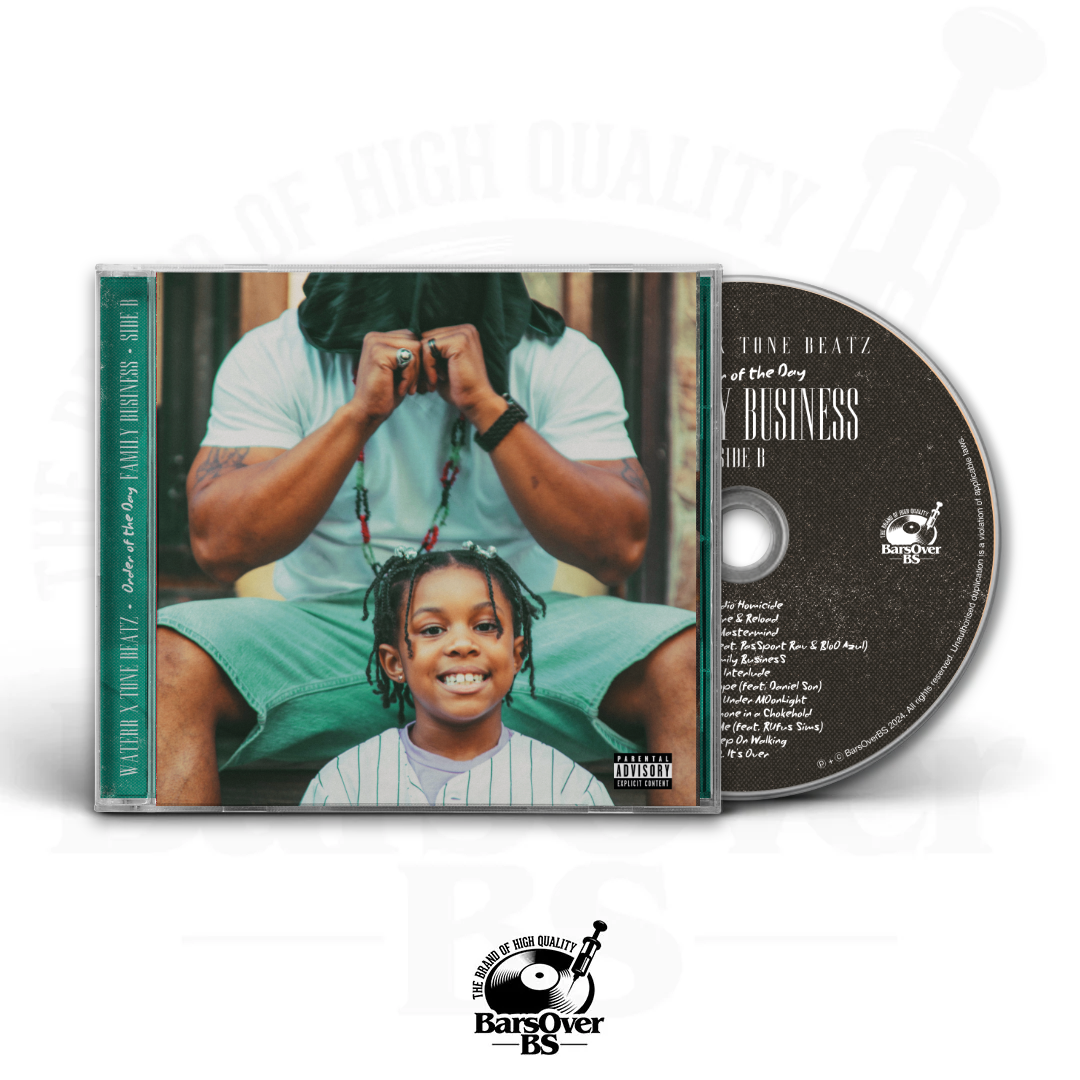 WateRR x Tone Beatz - Order Of The Day: Family Business Side B (Jewel Case CD)