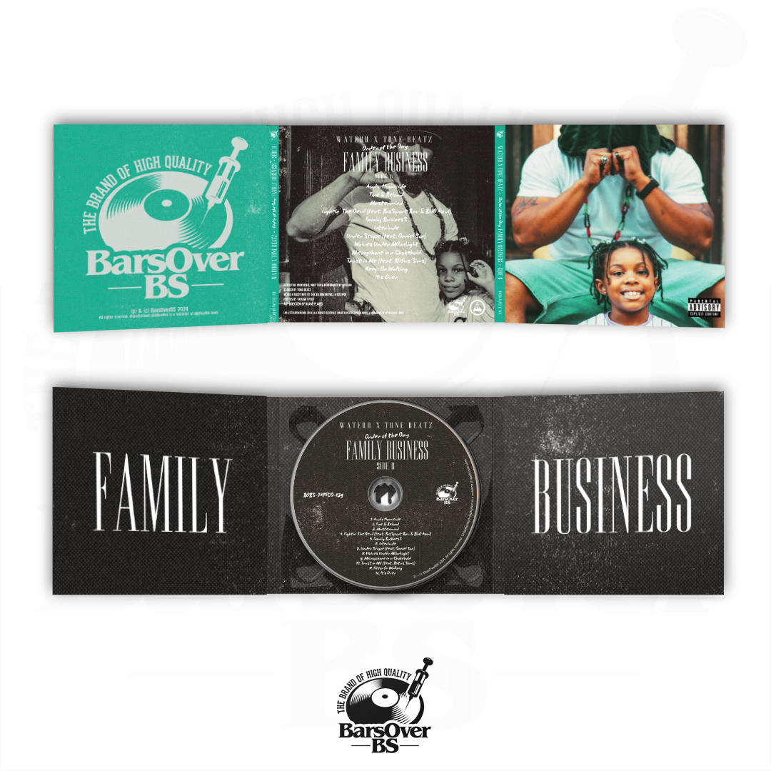 WateRR x Tone Beatz - Order Of The Day: Family Business Side B (Digipak CD With Obi Strip)