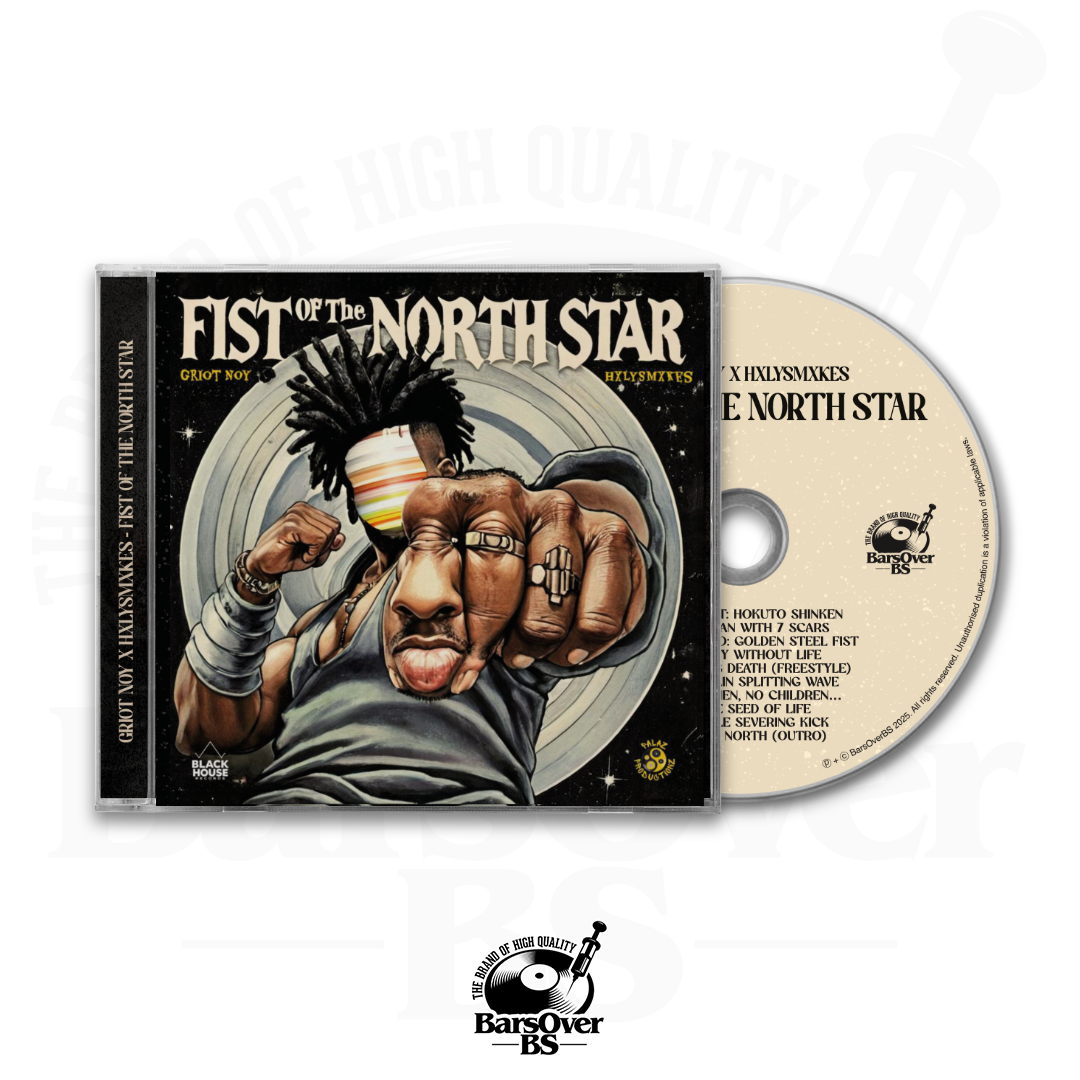 Griot Noy x Hxlysmxkes - Fist Of The North Star (Jewel Case CD)