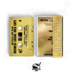 Bub Styles x Vinyl Villain - Business Casual Gold Caps (Gold BarsOverBS Tape) (ONE PER PERSON/HOUSEHOLD)