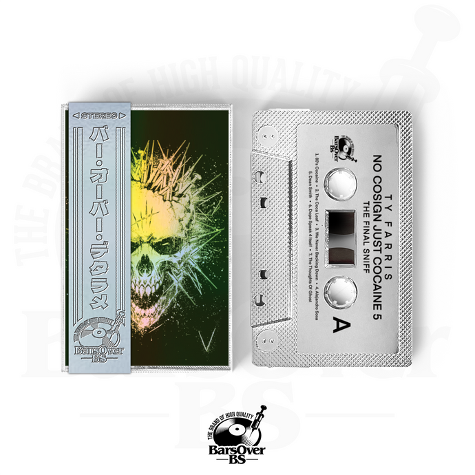 Ty Farris - No Cosign Just Cocaine 5 (Retro Holographic Tape) (ONE PER PERSON/HOUSEHOLD) (Copy)