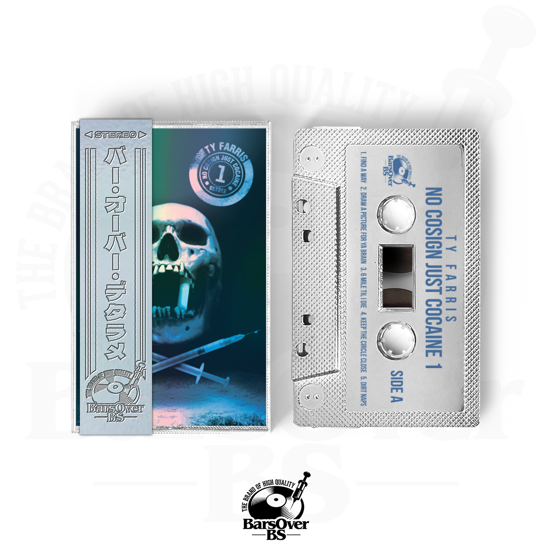 Ty Farris - No Cosign Just Cocaine 1 (Retro Holographic Tape) (ONE PER PERSON/HOUSEHOLD)