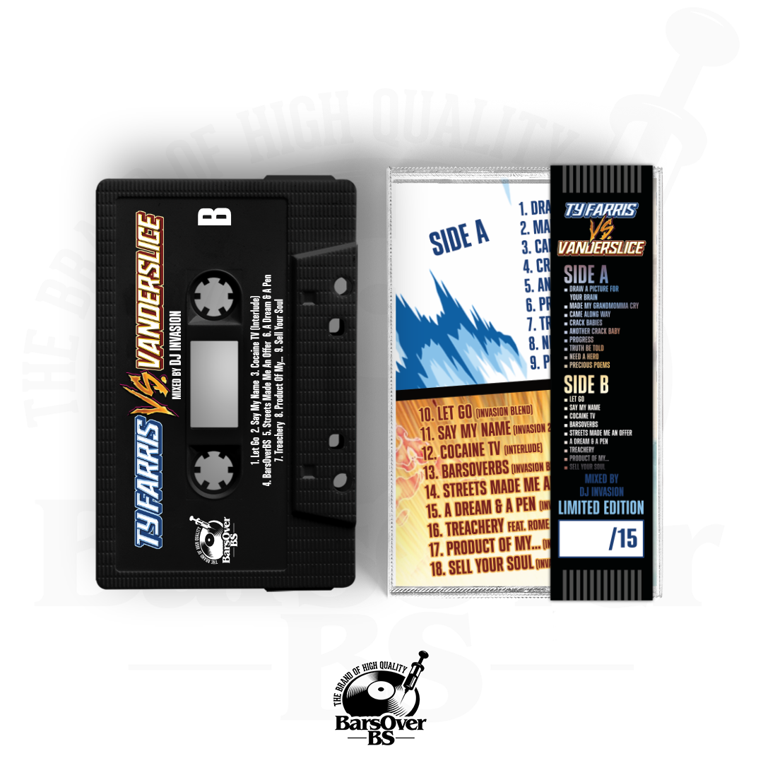 Dj Invasion Presents - Ty Farris Vs Vanderslice (Cassette Tape With Obi Strip)