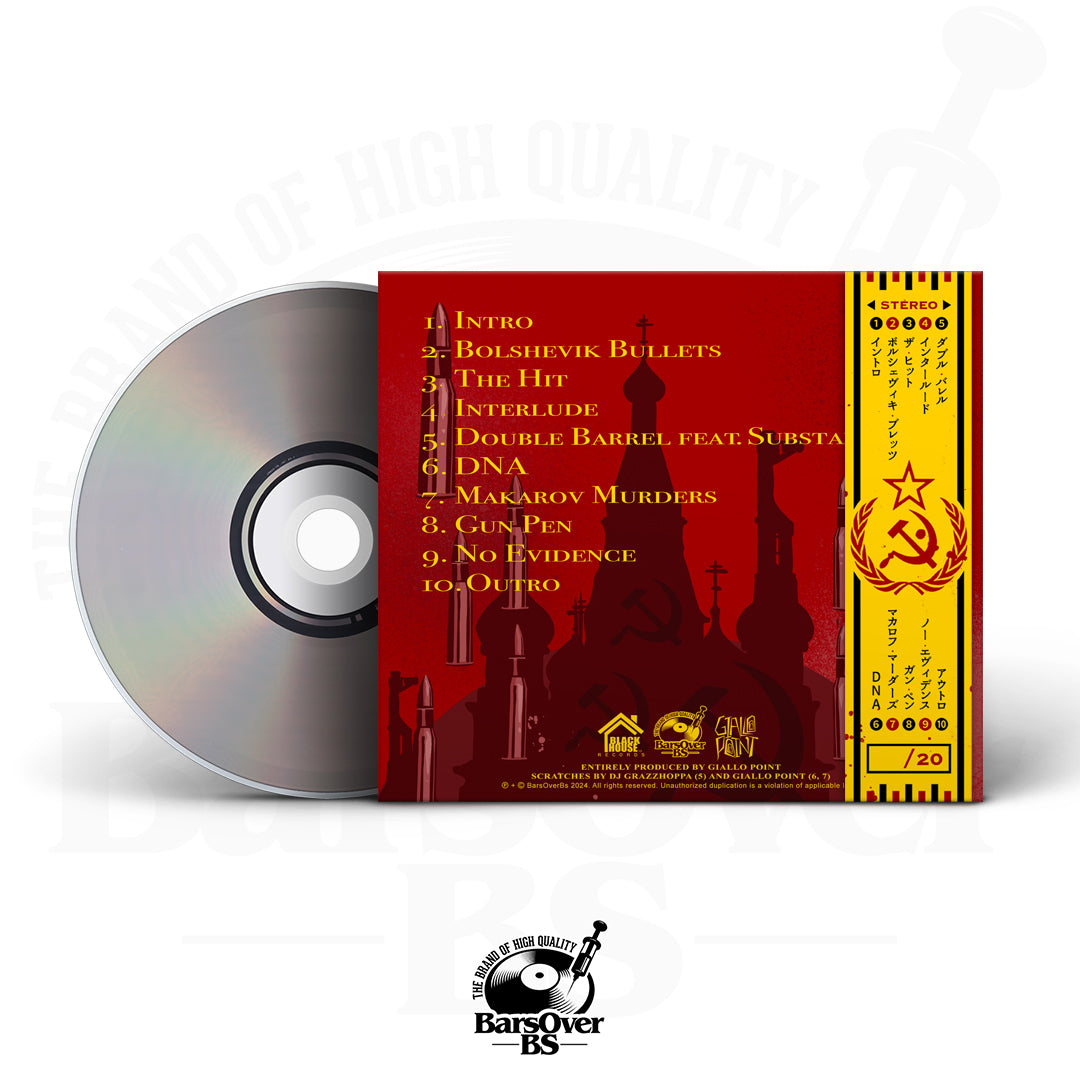 Jamil Honesty x Giallo Point - Shots From The Soviet (Digipak CD With Obi Strip)