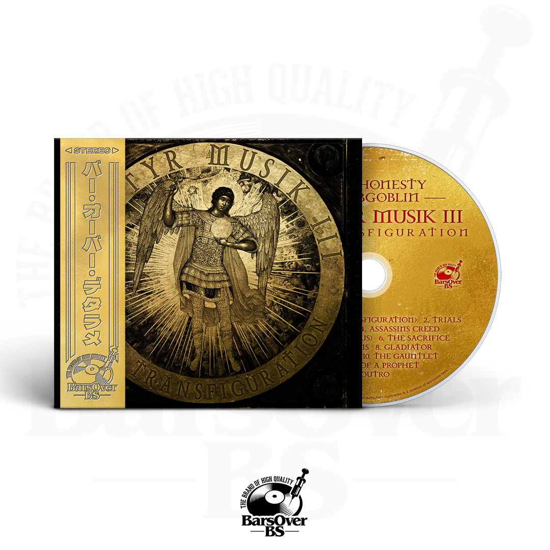 Jamil Honesty x Hobgoblin - Martyr Musik 3 (Gold Digpak CD) (ONE PER PERSON/HOUSEHOLD)