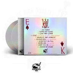 Eddie Kaine x Machacha - Crown Me Kaine (BarsOverBS Holographic Double Disc Jewel Case CD) (Glass Mastered CD) (Instrumentals Included)