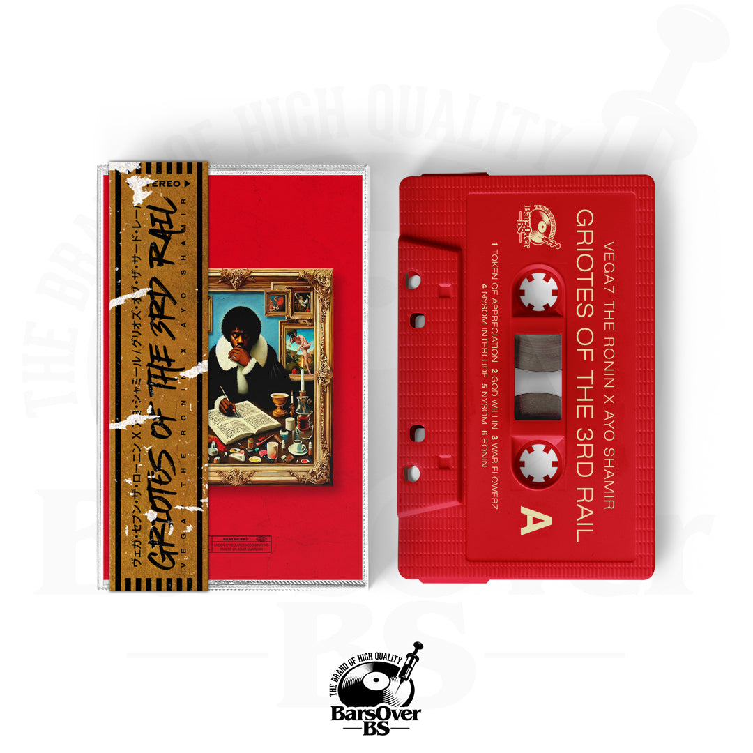 Vega7 The Ronin x Ayo Shamir - Griotes Of The 3rd Rail (Cassette Tape With Obi Strip) (VERY LIMITED)