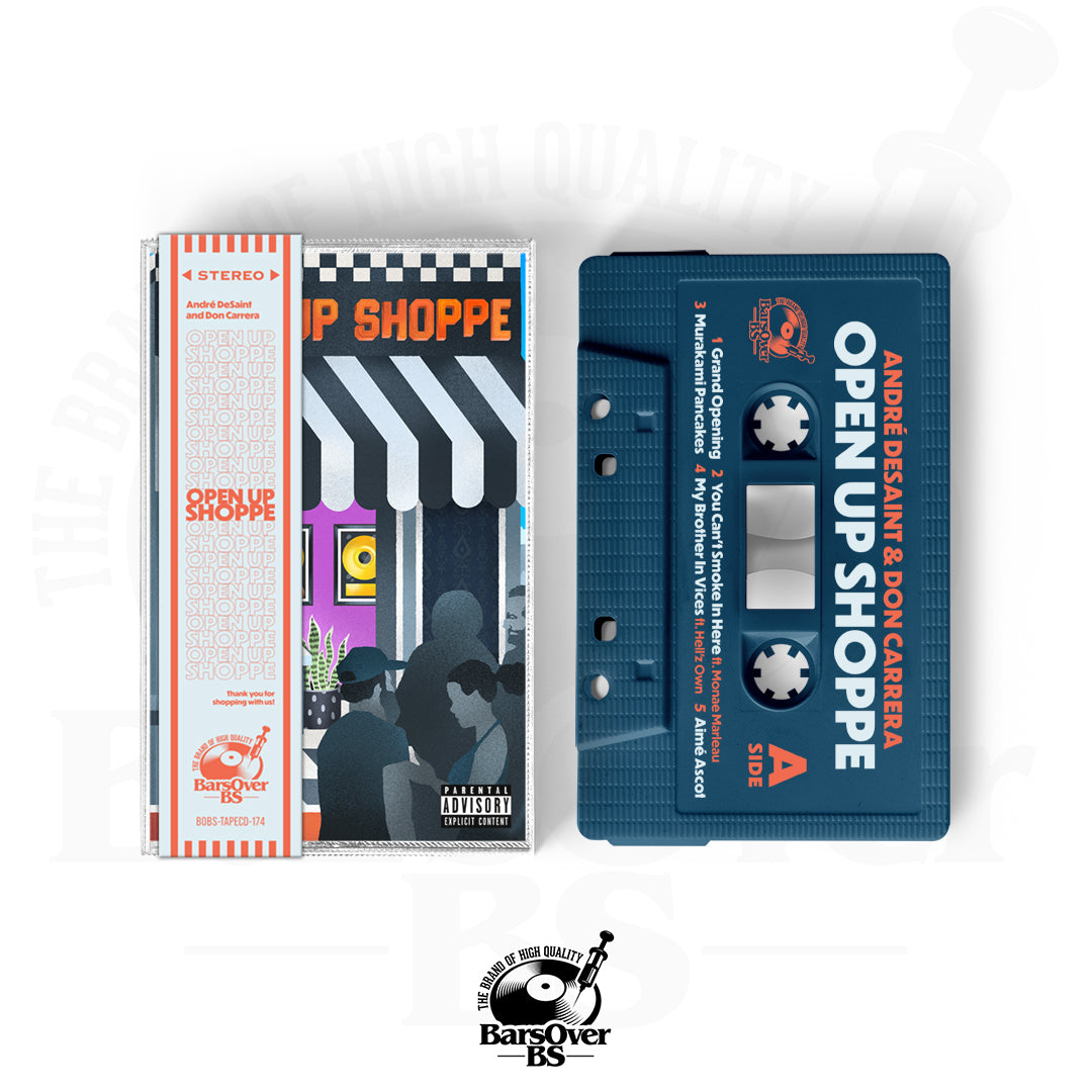 Andre DeSaint x Don Carrera - Open Up Shoppe (Cassette Tape With Obi Strip)