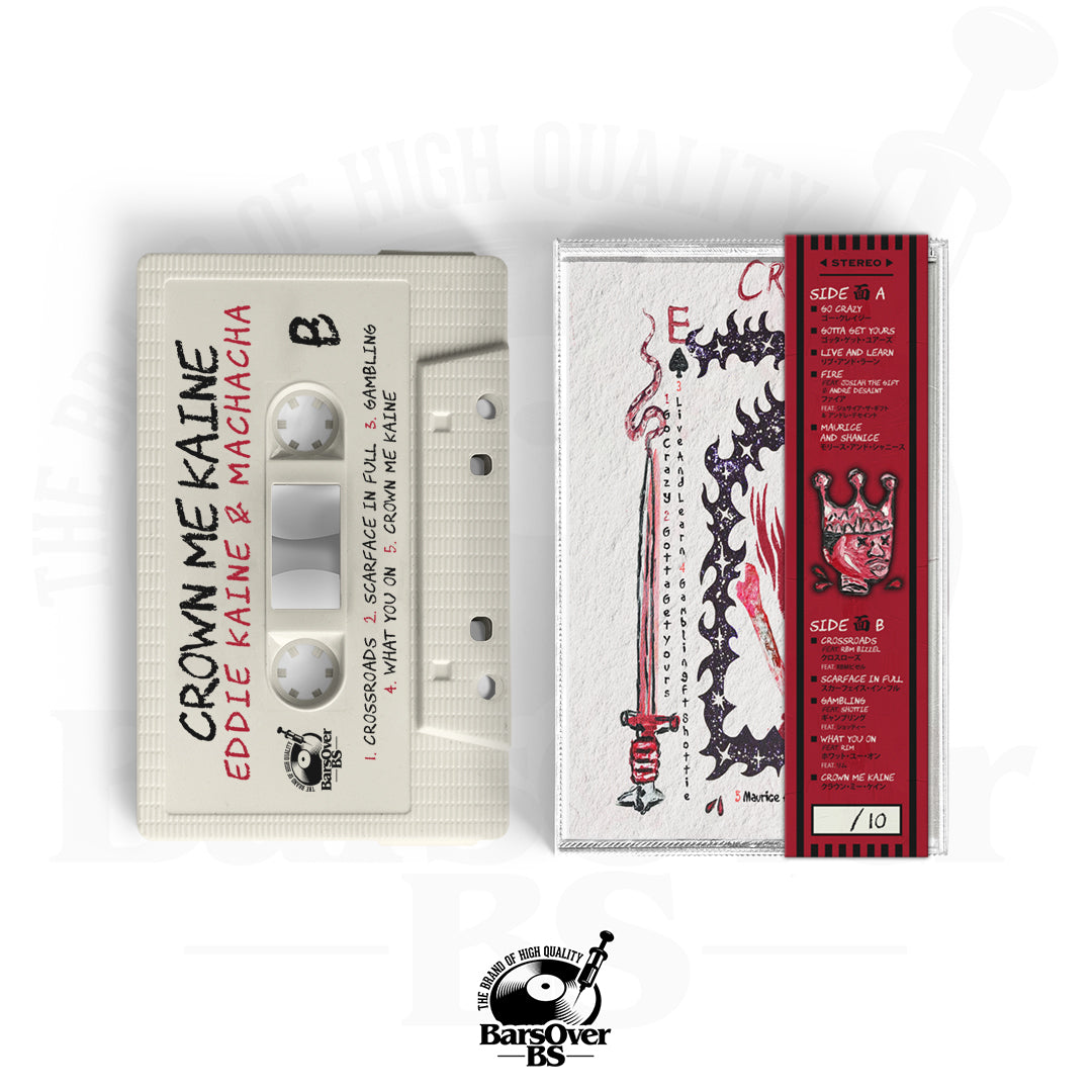 Eddie Kaine x Machacha - Crown Me Kaine (Cassette Tape With Obi Strip) (Automatically Entered To Win Gold Tape With Purchase)