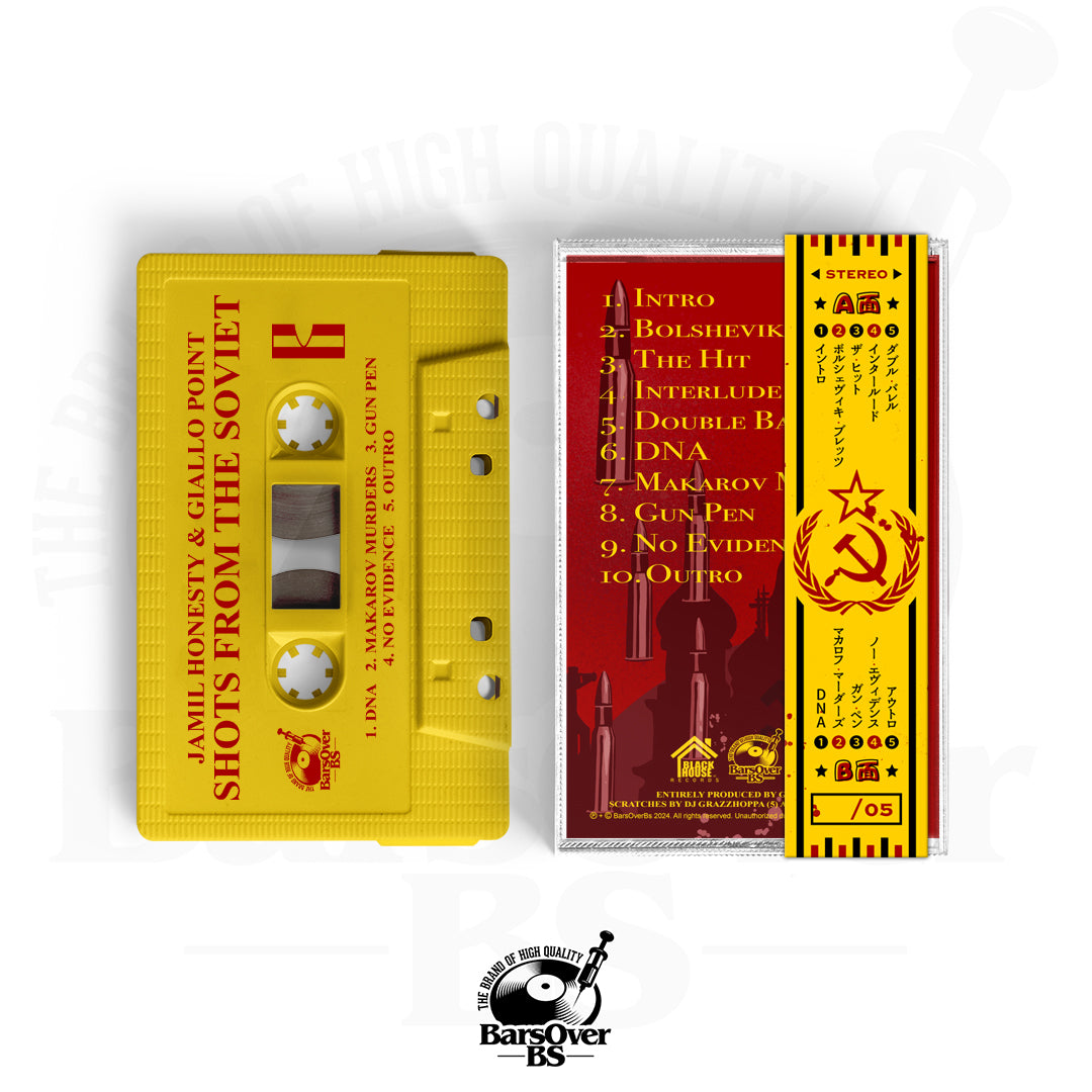 Jamil Honesty x Giallo Point - Shots From The Soviet (Cassette Tapes With Obi Strip)