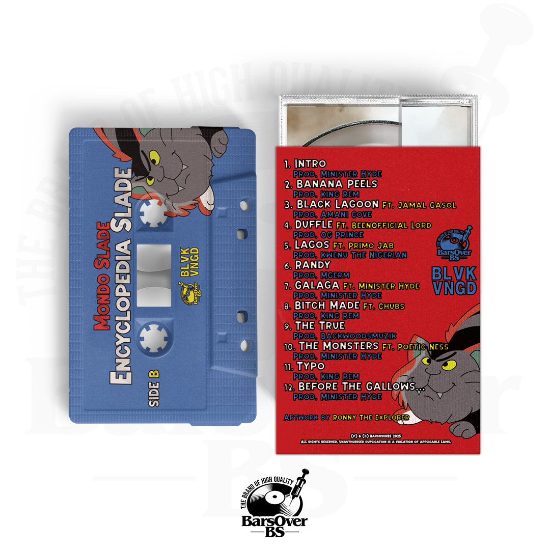 Mondo Slade - Encyclopedia Slade (Alternative Cartoon O-Card Cassette Tape) (ONLY 10 MINS)