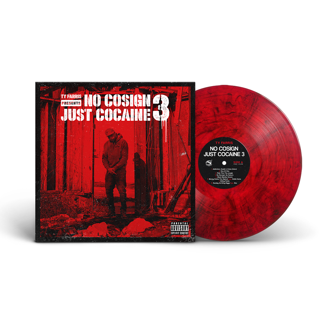 Ty Farris - No Cosign Just Cocaine 3 (Picture Cover Vinyl) (Very Limited)