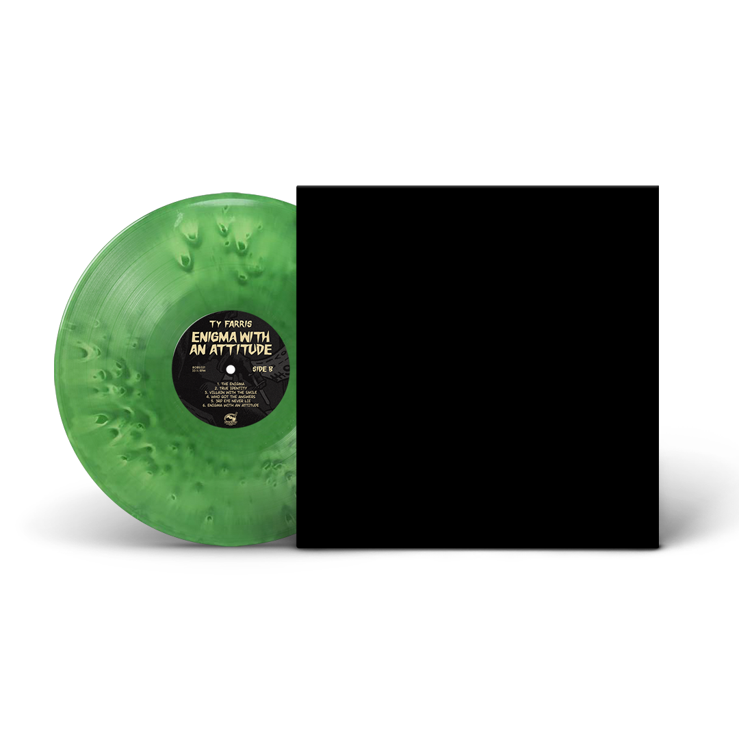 Ty Farris - Enigma With An Attitude (Jigsaw's Revenge Glow In The Dark + Riddler Green Vinyl) (VERY LIMITED)