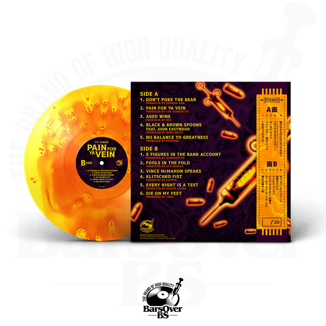 Ty Farris - Pain For Ya Vein Vinyl (Obi Strip Edition)