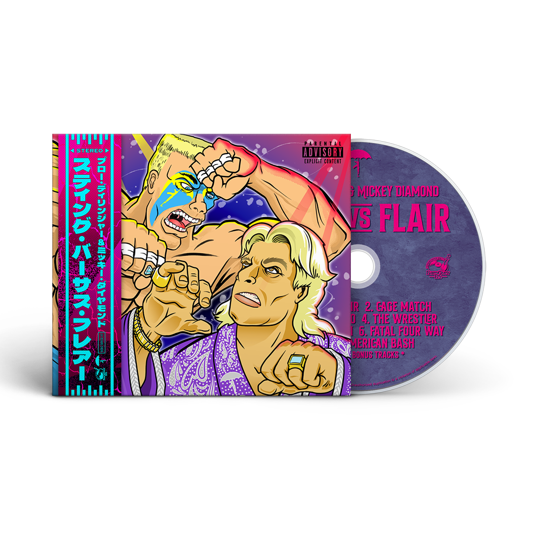 Pro Dillinger x Mickey Diamond - Sting Vs Flair 2nd Edition (Digipak CD With Obi Strip) (Very Limited)