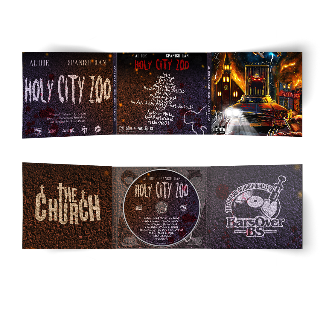 Al Doe x Spanish Ran - Holy City Zoo (Digipak With Obi Strip) (Glass Mastered CD)