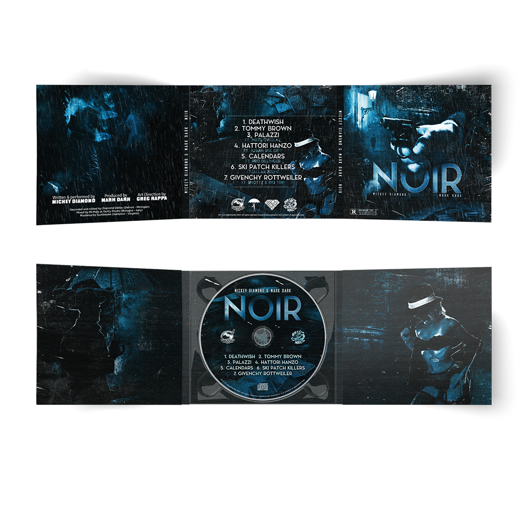 Mickey Diamond x Mark Dark - Noir (Digipak With Obi Strip) (Instrumentals Included)