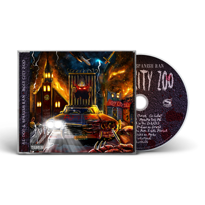 Al Doe x Spanish Ran - Holy City Zoo (Jewel Case CD) (Glass Mastered CD)