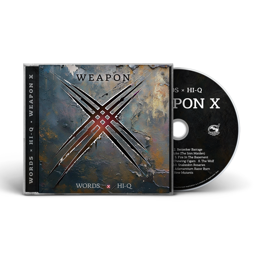 Words x Hi-Q - Weapon X (Jewel Case CD)