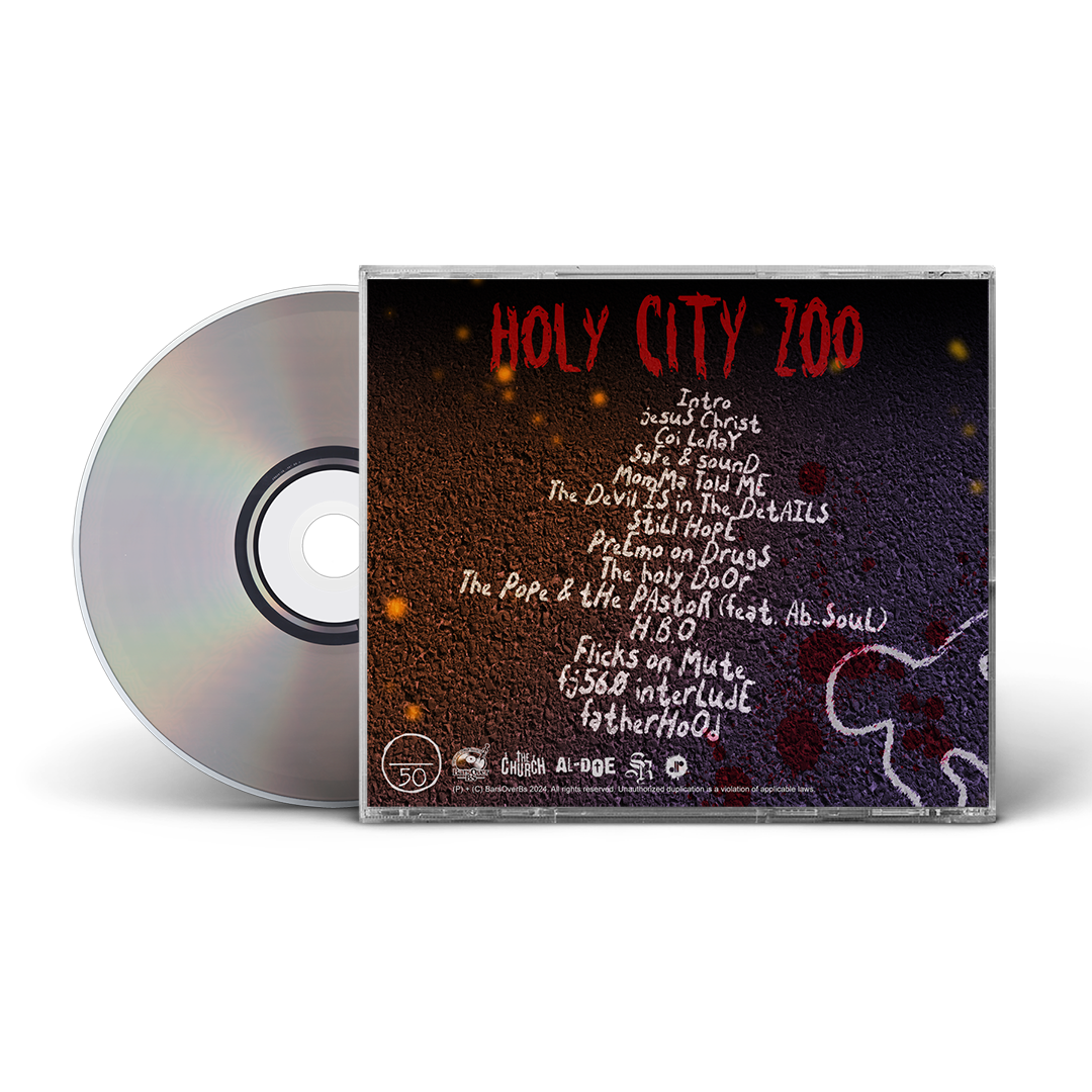 Al Doe x Spanish Ran - Holy City Zoo (Jewel Case CD) (Glass Mastered CD)