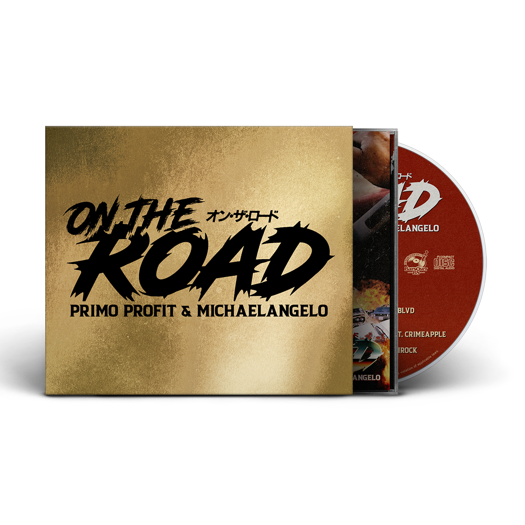 Primo Profit x Michaelangelo - On The Road (Gold CD With O-Card) (ONE PER PERSON/HOUSEHOLD)