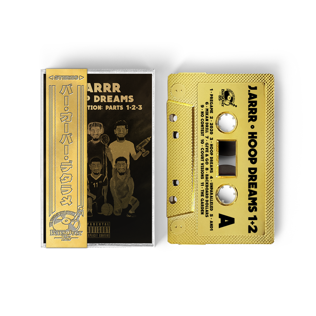 J.Arrr - Hoop Dreams 1+2+3 (Gold BarsOverBs Tape) (ONE PER PERSON)