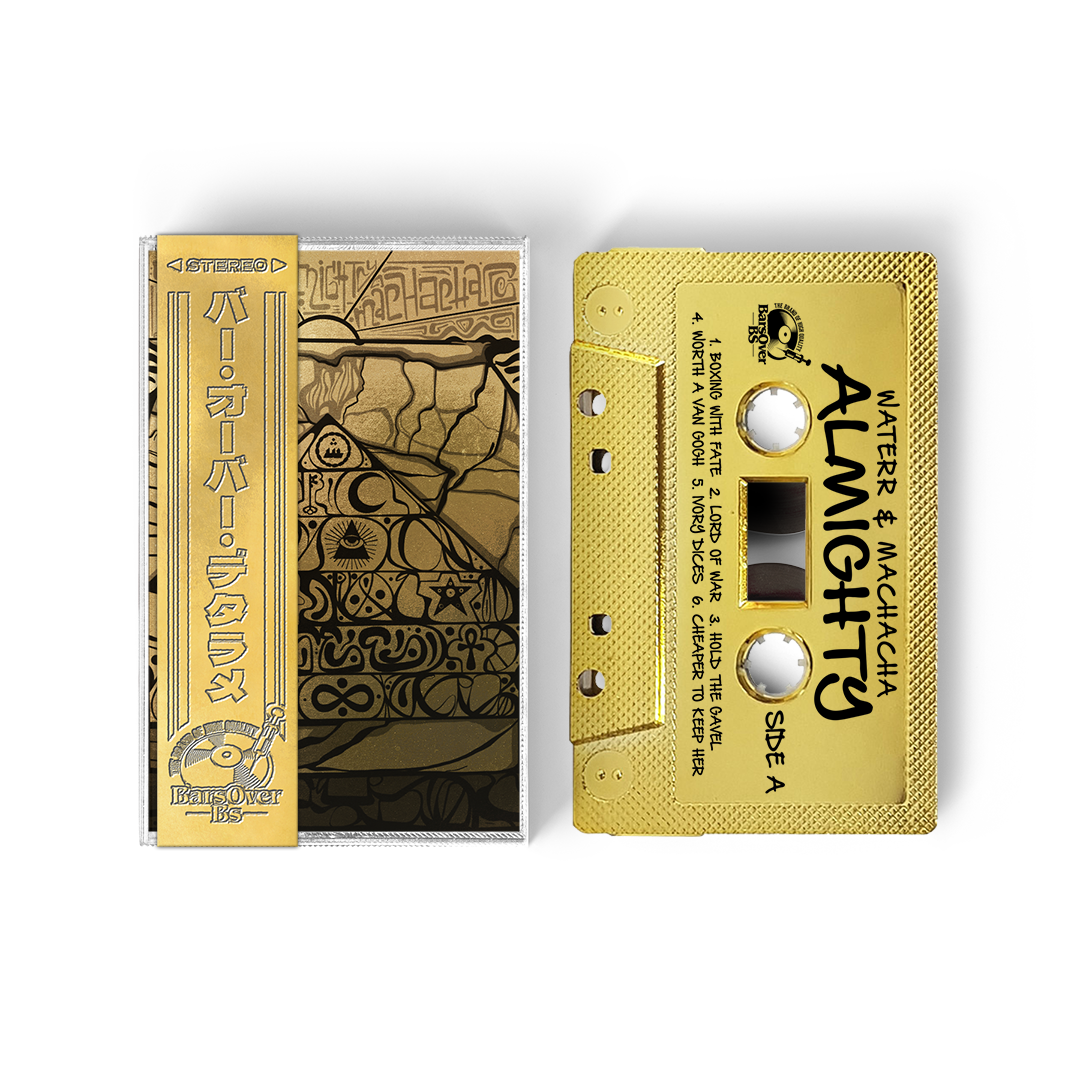 WateRR x Machacha - Almighty (Gold BarsOverBS Tape With Obi Strip) (ONE PER PERSON)