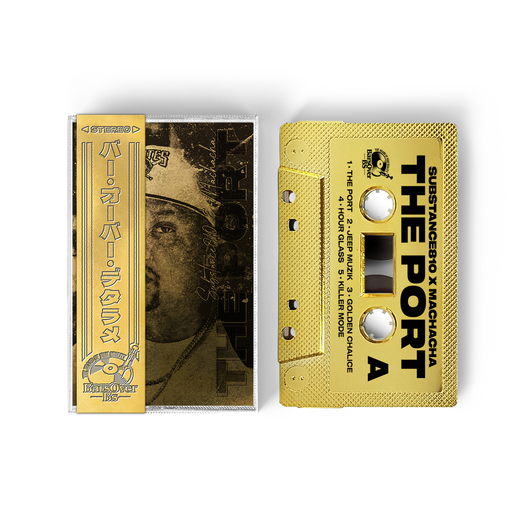 Substance810 x Machacha - The Port (Gold BarsOverBS Tape) (ONE PER PERSON/HOUSEHOLD)