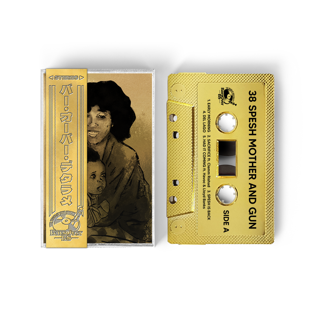 38 Spesh - Mother And Gun (Gold BarsOverBS Tape) (ONE PER PERSON/HOUSEHOLD)