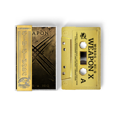 Words x Hi-Q - Weapon X (BarsOverBS Gold Tape) (ONE PER PERSON/HOUSEHOLD)