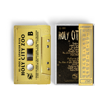 Load image into Gallery viewer, Al Doe x Spanish Ran - Holy City Zoo (Gold BarsOverBS Cassette Tape) (ONE PER PERSON/HOUSEHOLD)
