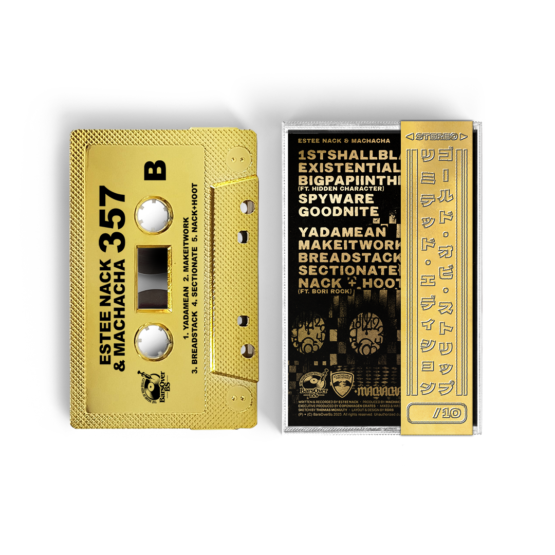 Estee Nack x Machacha - 357 (BarsOverBS Gold Tape) (ONE PER CUSTOMER)