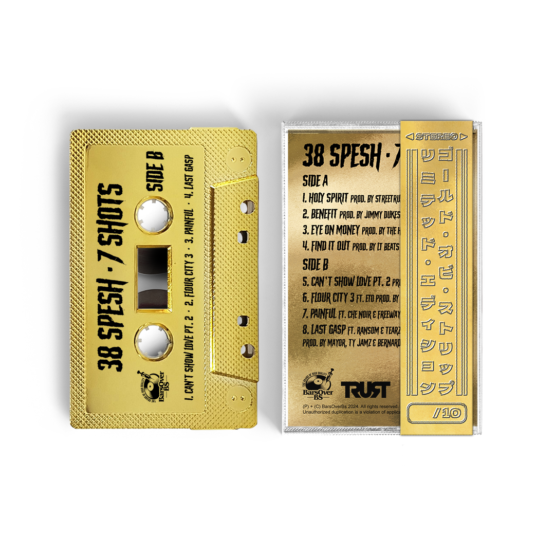 38 Spesh - 7 Shots (Gold BarsOverBS Tape) (ONE PER PERSON/HOUSEHOLD)