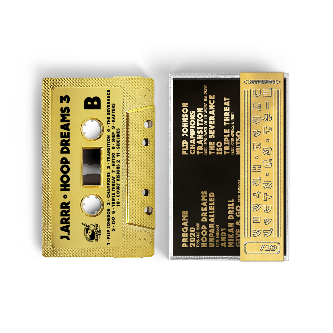 J.Arrr - Hoop Dreams 1+2+3 (Gold BarsOverBs Tape) (ONE PER PERSON)