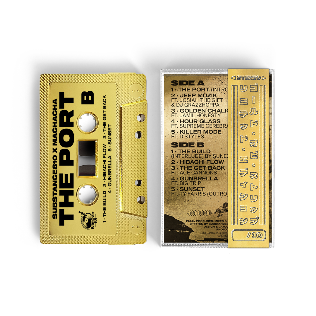 Substance810 x Machacha - The Port (Gold BarsOverBS Tape) (ONE PER PERSON/HOUSEHOLD)