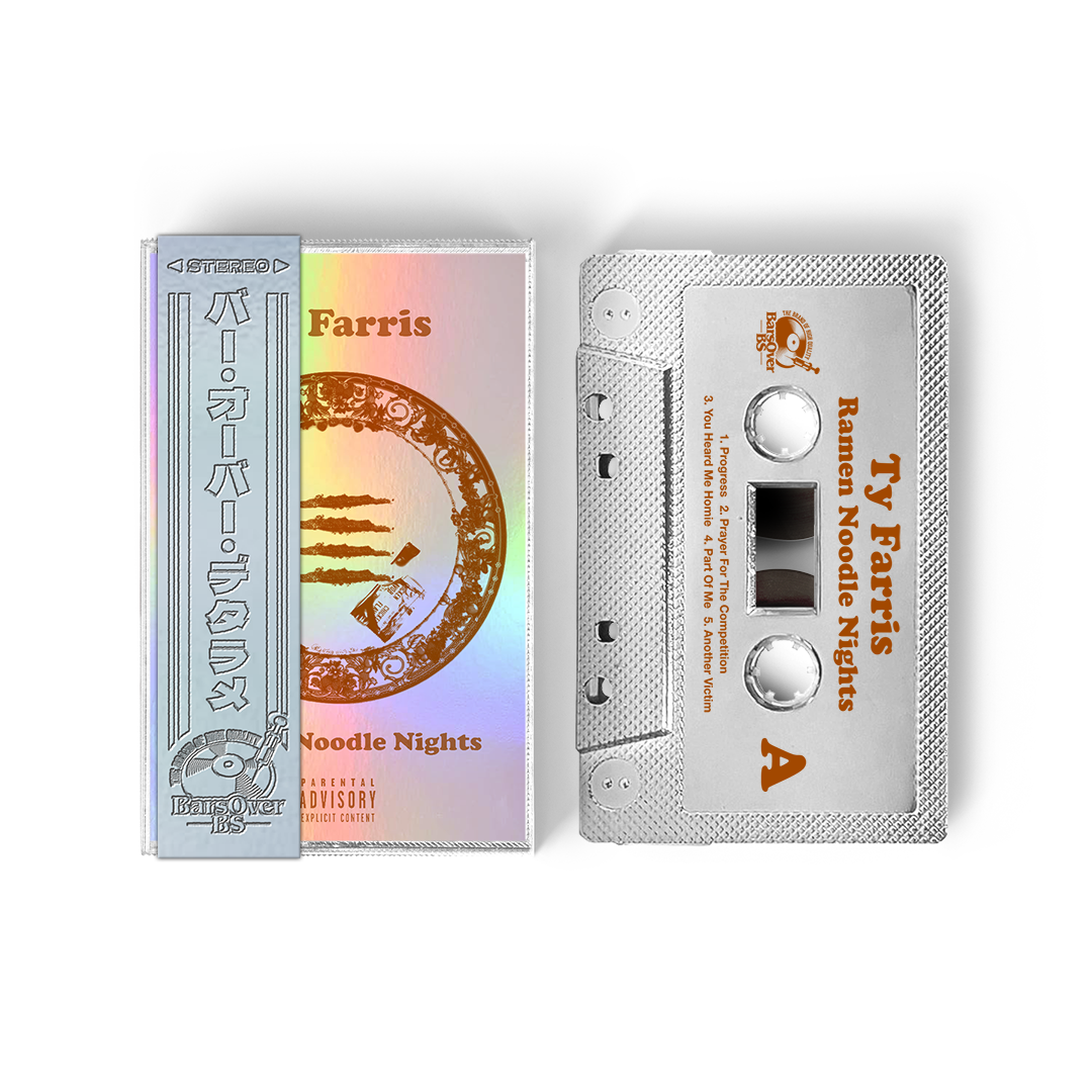 Ty Farris - Ramen Noodle Nights (Retro Holographic Tape) (ONE PER PERSON/HOUSEHOLD)