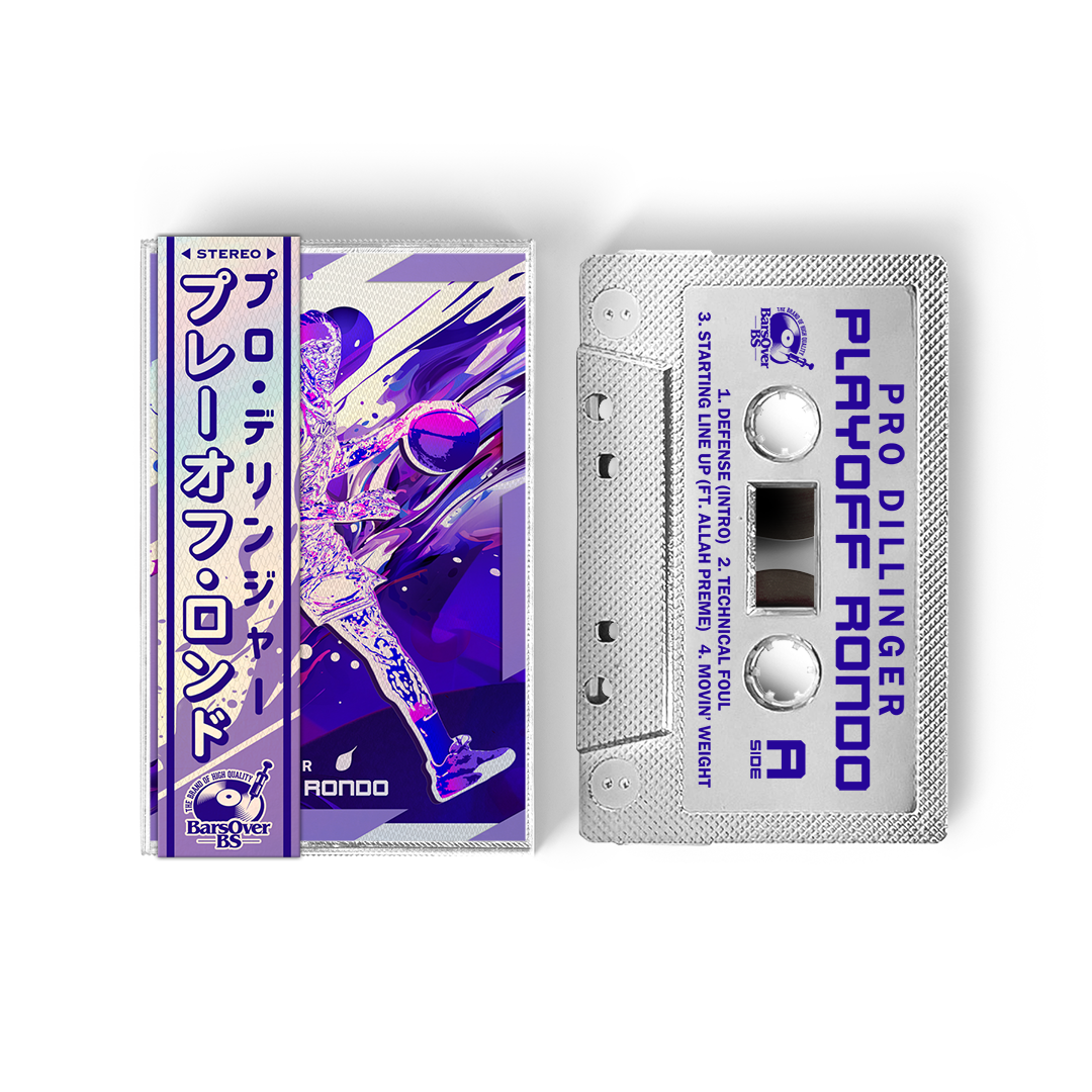 Pro Dillinger - Playoff Rondo (Very Limited Holographic Cassette Tape With Obi Strip)