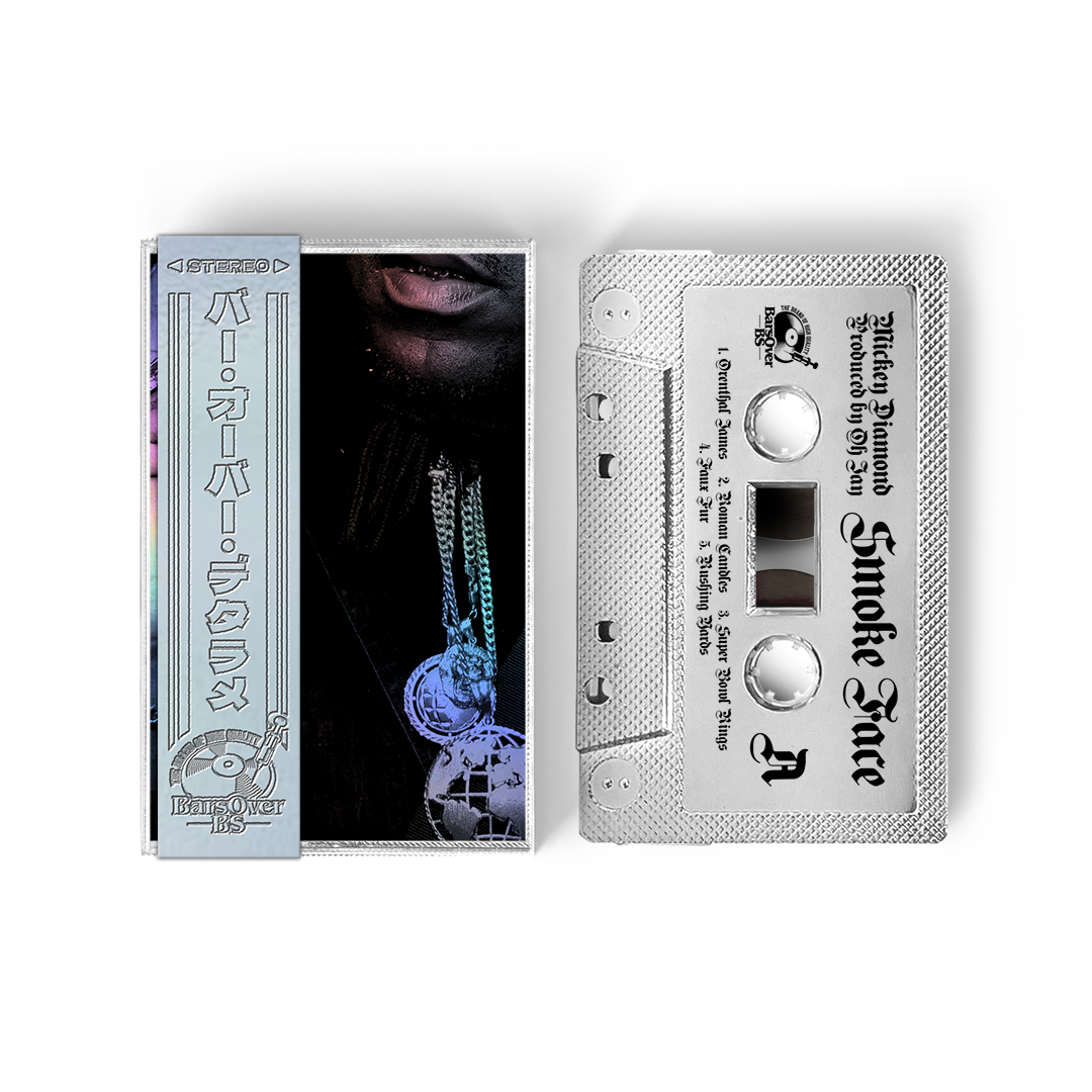 Mickey Diamond - Smoke Face (Retro Holographic Tape) (ONE PER PERSON/HOUSEHOLD)