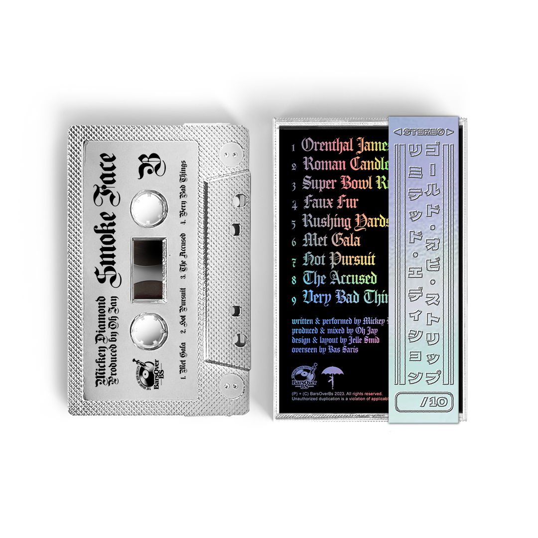 Mickey Diamond - Smoke Face (Retro Holographic Tape) (ONE PER PERSON/HOUSEHOLD)